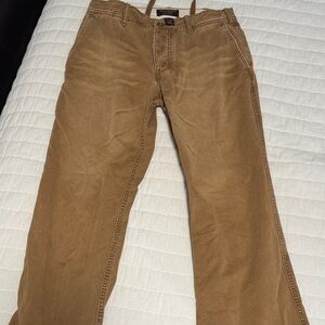 Abercrombie & Fitch Men's Brown Chinos